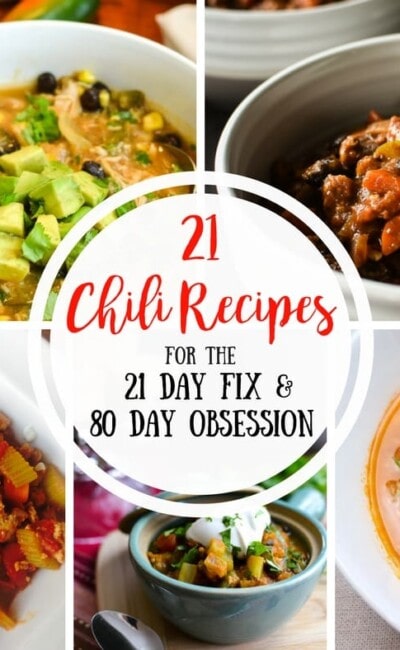 21 Day Fix Chili Recipes |Confessions of a Fit Foodie