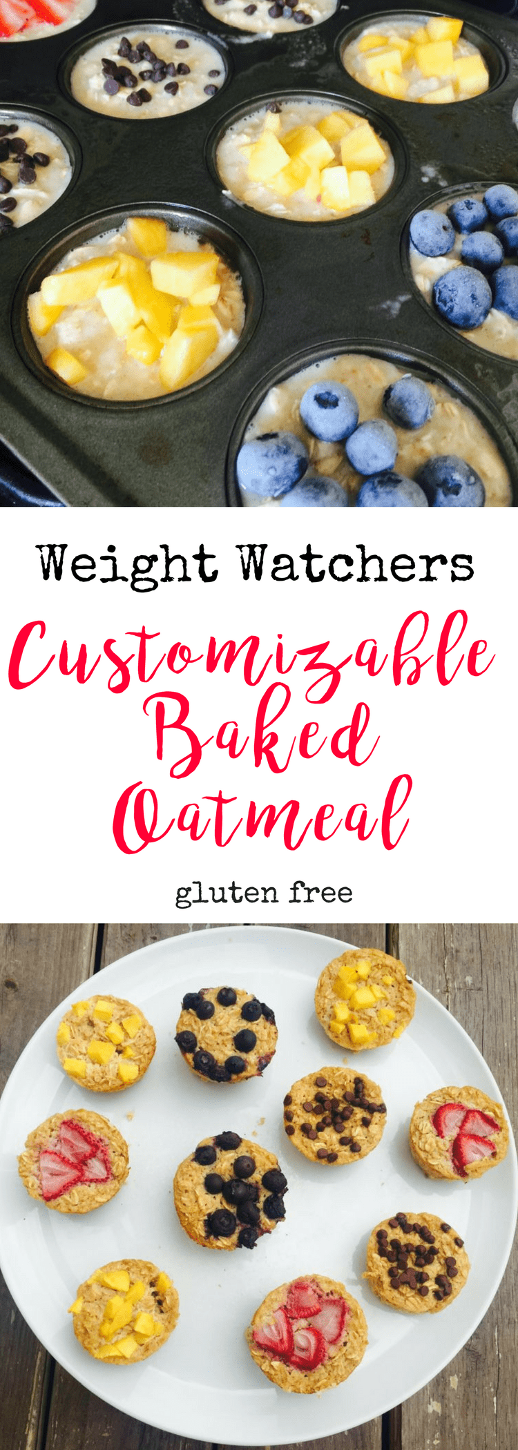 Weight Watchers Customizable Baked Oatmeal | Confessions of a Fit Foodie